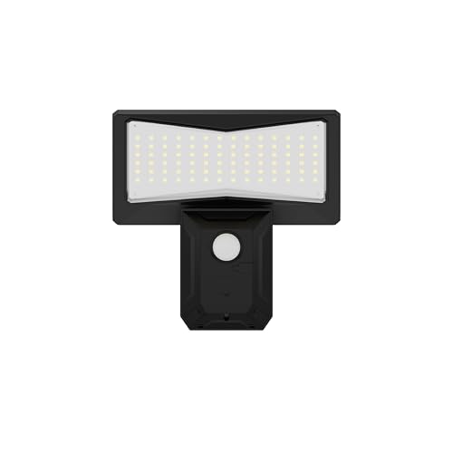 Dylect® Eco Solar Wall Light Outdoor Home, Solar Home Décor Light for Garden, Terrace, Patio, Upto 10Hr Runtime with Wireless Remote | IP64 Waterproof