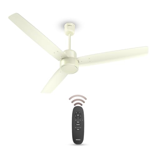 Havells FAB BLDC Ceiling Fan 1200mm, 380 RPM, Savings upto 65%, Reverse Rotation, 4 Modes (Boost, Sleep, Breeze, Mop), Low Wattage 30W, Low Noise, Air