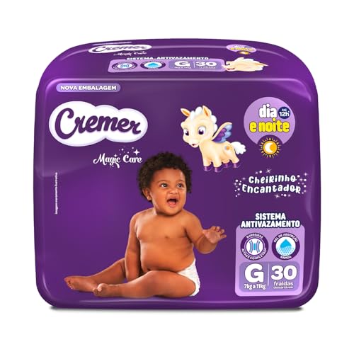 Fralda Cremer Econômica G 30 Unidades