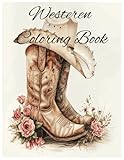 Western Coloring Book: An Adult Coloring Book