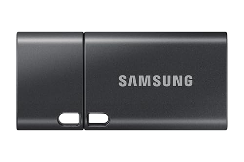 (-35%) Samsung USB-Stick, USB-C, 512 GB, 400 MB/s Lesen, 110 MB/s Schreiben, USB 3.2 Gen1 Flash Drive für Notebooks, Tablets und Smartphones, Titan Gray, MUF-512DA4/APC