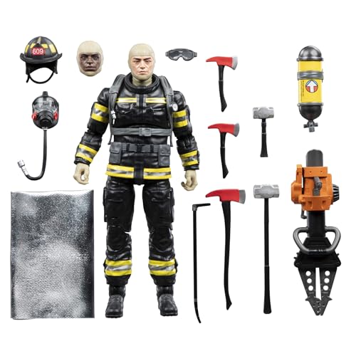 G.I. Joe Classified Series Legacy Collection - Search & Rescue Firefighter, Collectible 6 Inch Action Figure with 14 Accessories
