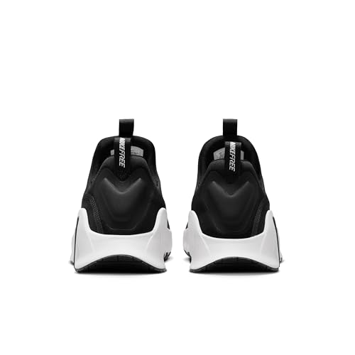 Nike Women's Free Metcon 6 Sneaker, Black/White, 8.5