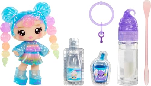 Yummiland Lip Gloss Doll - Britney Boba, with DIY Lip Gloss Kit, Ages 4+