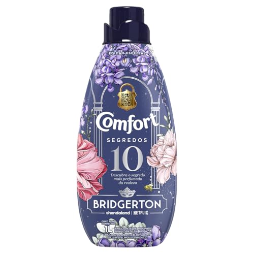 Comfort Amaciante Concentrado Bridgerton 10 Segredos 1L Edição Especial