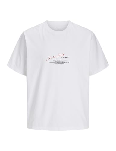 🔥 STARKER PREIS (-35%) JACK & JONES Jormanchester Script Tee Ss Crew Neck