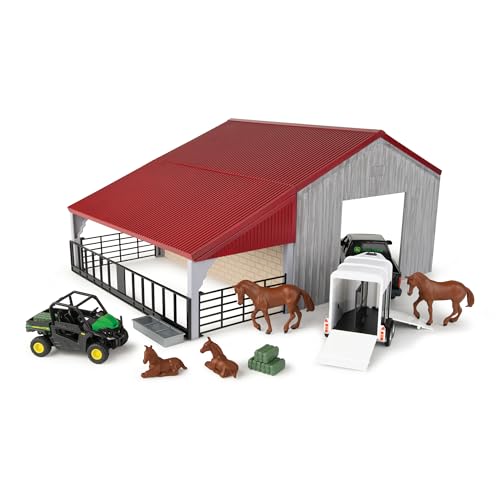 John Deere 1/32 Weathered Barn Playset Toy - LP84318