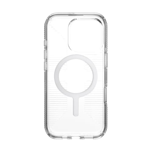 Speck Clear iPhone 16 Pro Case - Slim MagSafe GemShell Crystal Clear