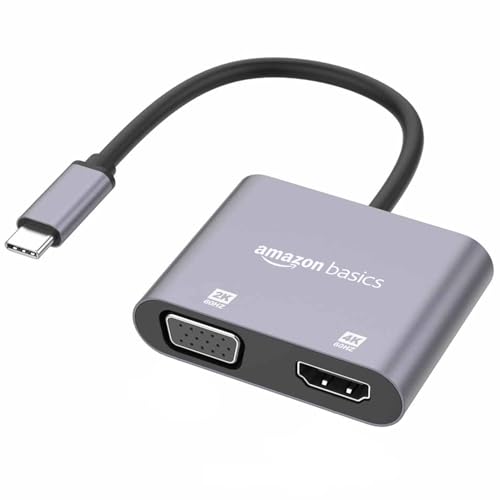 amazon basics 2-in-1 USB C to HDMI and USB A Adapte, USB C Male to USB 3.0 Female Adapter