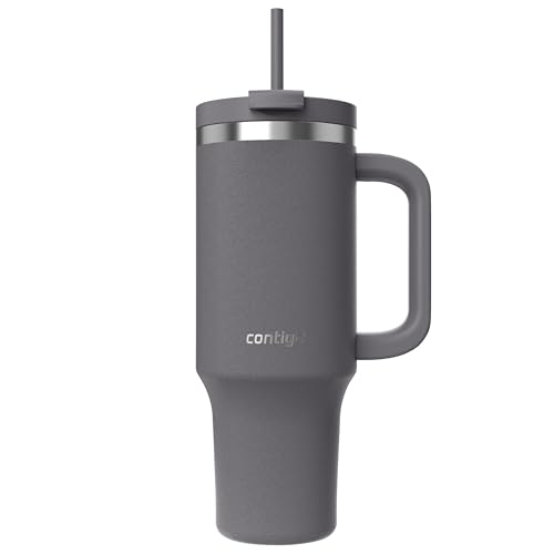 (-30%) Contigo Tumbler | Thermosflasche mit Henkel und Strohhalm | 1200 ml