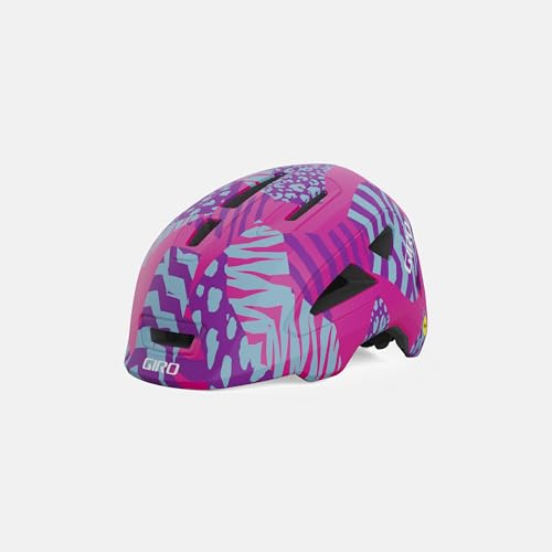 Giro Scamp MIPS II Youth Bike Helmet - Matte Pink Animal - Size XS (45–49 cm)