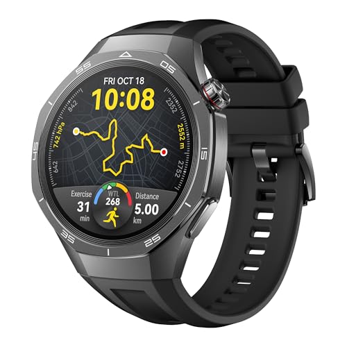 (-50%) HUAWEI Watch GT 5 Pro Smartwatch, Gesundheitsuhr mit EKG, 46 mm, Schwarz