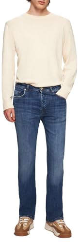 (-40%) LTB Jeans Herren Tinman 400 - Bootcut Mid Rise Basic-5-Pocket Dark Wash Blau aus Baumwollgemisch - Größe W29L30