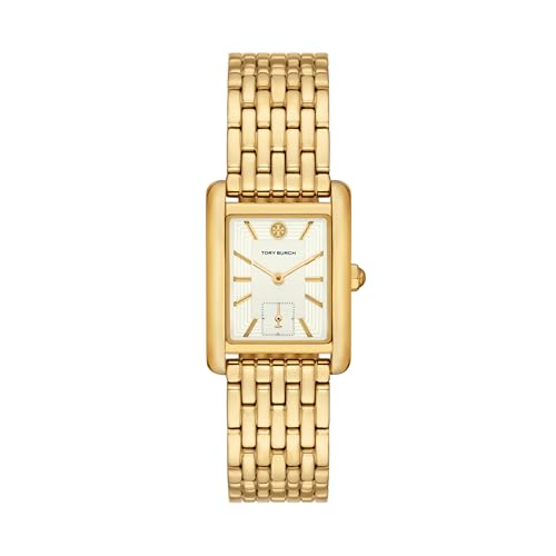 Tory Burch Women's Eleanor Gold-Tone Stainless Steel Bracelet Watch (Model: TBW1060)