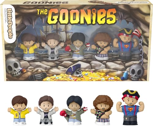 Little People Collector The Goonies Special Edition Set for Movie Fans, 5 Figures in a Display Package