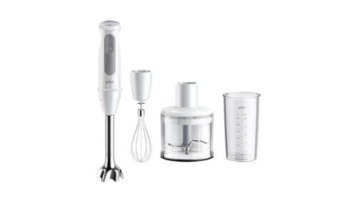 (-38%) Braun MultiQuick 5 - Stabmixer 1000W mit 500ml Zerkleinerer Weiß