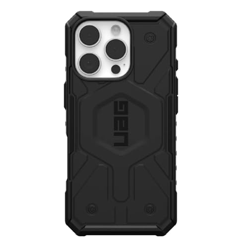 URBAN ARMOR GEAR UAG Designed for iPhone 16 Pro Case 6.3" Pathfinder - Compatible with MagSafe Charging Rugged Shockproof Anti-Slip Military Grade Protective Cover, Black
