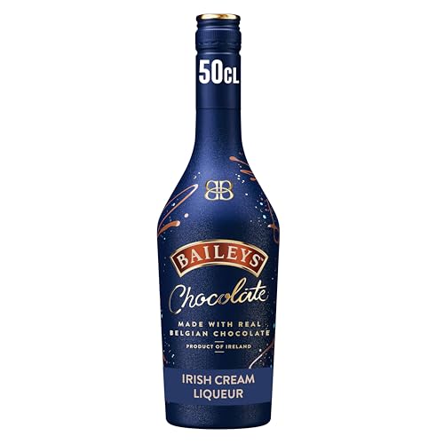 (-36%) Baileys Chocolate, Irish Cream mit Belgischer Schokolade, Cremiger Schokoladenlikör, Liqueur mit Schokoladengeschmack, für Cocktails und Desserts, 15,7% Vol, 500ml Einzelflasche