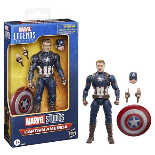 AVENGERS Marvel Legends Series Captain America, Endgame Collectible 6 Inch Action Figure