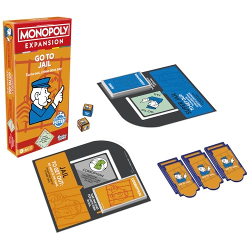 Go To Jail Expansion Or Add More Fun To Classic Monopoly Game And