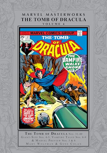 The Tomb Of Dracula Masterworks Vol. 4 book cover