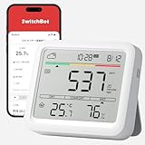 人気急上昇の商品4 - 【冬の換気・乾燥対策】SwitchBot CO2センサー 二酸化炭素濃度計 温湿度計 アラーム - スイッチボット デジタル 大画面 高精度 CO2測