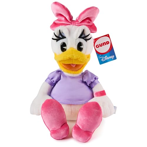 GUND Disney Official Daisy Duck Classic Plush, Mickey and Friends, Deluxe Collector Stuffed Animal for Ages 1 and Up, Blue/White, 14”