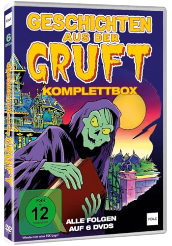 (-28%) Geschichten aus der Gruft (Tales from the Cryptkeeper) - 90er Horror-Zeichentrick-Serie auf 6 DVDs - Kompettbox der Anthologieserie mit allen Staffeln auf Deutsch (Pidax Animation)