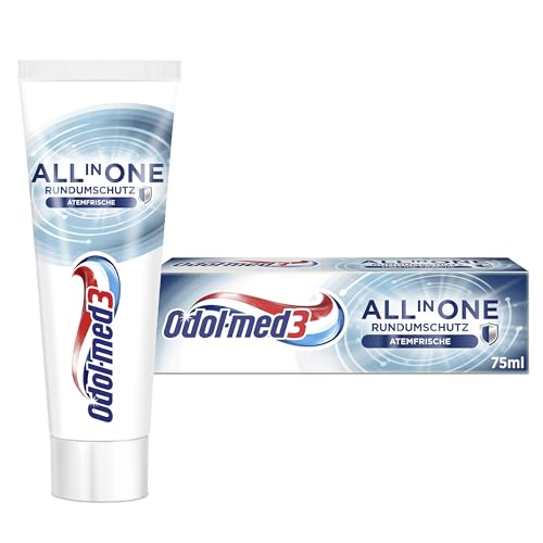 🔥 STARKER PREIS (-30%) Odol-med3 All in One Rundumschutz, 75ml, Atemfrische Zahnpasta