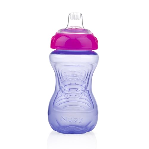 Nuby Copo com Bico de Silicone 300ml Lilás