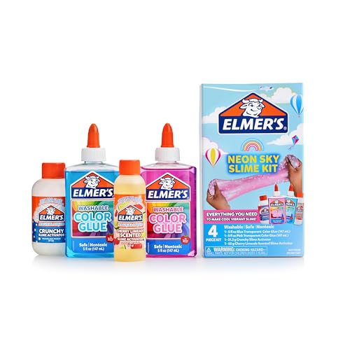 Elmer's Neon Sky Slime Kit Trusted Brand