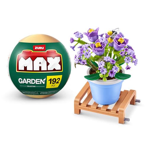 MAX Premium Garden Pot Plants Building Bricks Collection (up to 233 Pieces, 6 to Collect). (Gypsophila Paniculata, 1 Capsule)