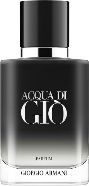 Armani Beauty - Acqua di Giò - Parfum - Cologne for Men - Fresh & Woody Men’s Fragrance - Bergamot, Ginger, Marine, Geranium, Rosemary, Clary Sage, Patchouli, Incense Notes - 1.0 Fl Oz