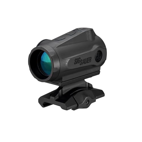 SIG SAUER ROMEO5 GEN II 1x20mm Compact Durable IPX-7 Waterproof Gun Shooting Sight, Parallax-Free Optical Design, 12 Illumination Settings - Green Dot Sight