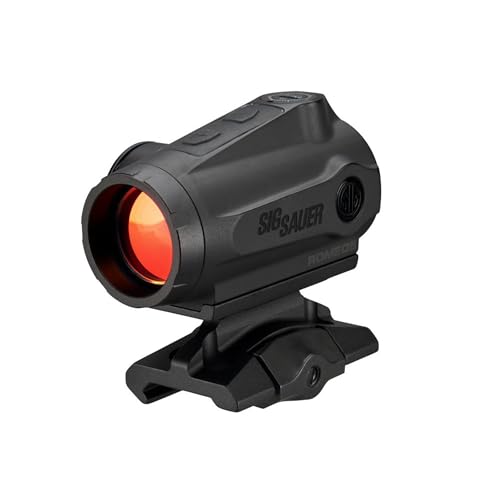 SIG SAUER ROMEO5 GEN II 1x20mm Compact Durable IPX-7 Waterproof Gun Shooting Sight, Parallax-Free Optical Design, 12 Illumination Settings - Red Dot Sight