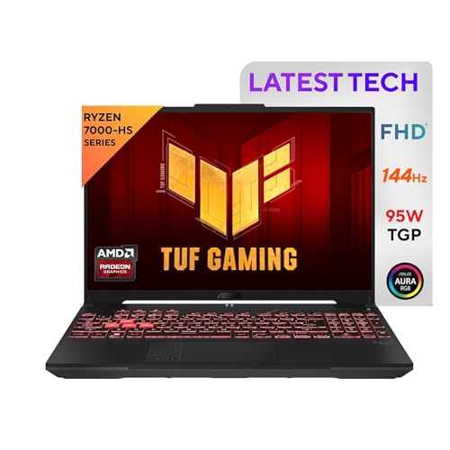 ASUS TUF Gaming A16 Advantage Edition, AMD Ryzen 7 7435HS Gaming Laptop(AMD Radeon RX 7600S-8GB/95W TGP/16GB RAM/512GB SSD/FHD+/16"/144Hz/Backlit KB/9