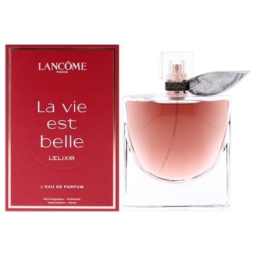 Lancôme La Vie Est Belle Elixir Perfume Feminino L'Eau de Parfum, Fragrância Viciante de Longa Duração com Notas de Framboesa, Violeta e Cacau, Aroma Intenso e Cativante, 100ml