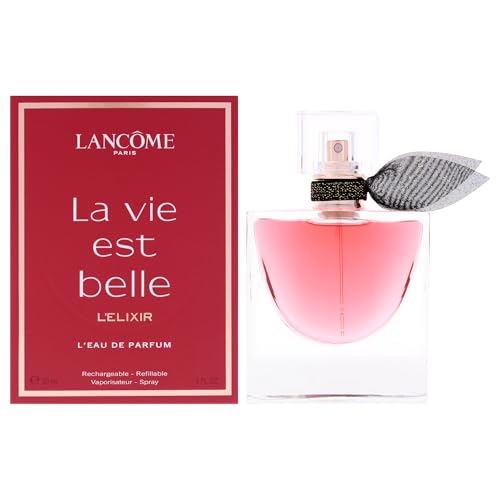 (-42%) Lancôme La Vie est Belle L'Elixir Eau de Parfum, samtig-blumiger Damen-Duft mit Himbeerakkord, Veilchenblatt und Kakaobutter für ein einzigartiges Dufterlebnis, 30ml