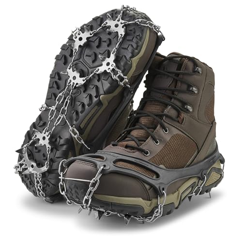 YakTrax Adventure Grip Winter Traction Cleats Best for Trail Use YakTrax puts comfort at the