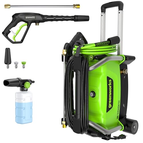 Greenworks 2100-psi Compact Electric Pressure Washer