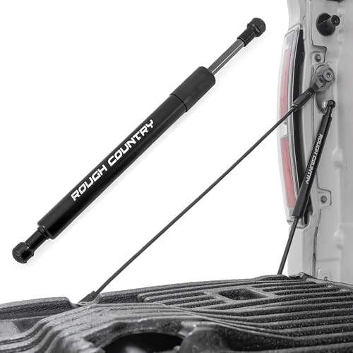 Rough Country Tailgate Assist for Ford F-150/F-250/F-350 Super Duty Truck 2WD/4WD (2015-2025) - Smooth, Safe & Controlled Tailgate Lowering