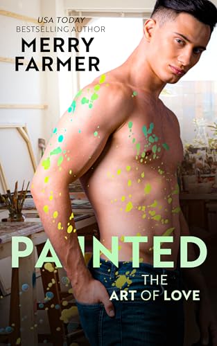 Painted book cover