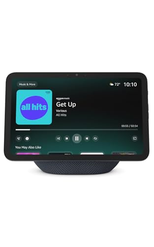 Amazon Echo Show 8 (newest model), Vibrant HD 8.7" display with spatial audio, designed for Alexa+, Graphite