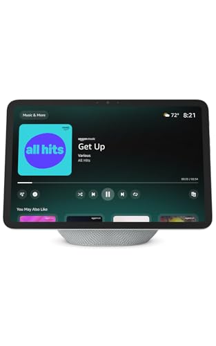 Amazon Echo Show 11 (newest model), Vibrant Full-HD 11" display with more viewing area and spatial audio, designed for Alexa+, Glacier White
