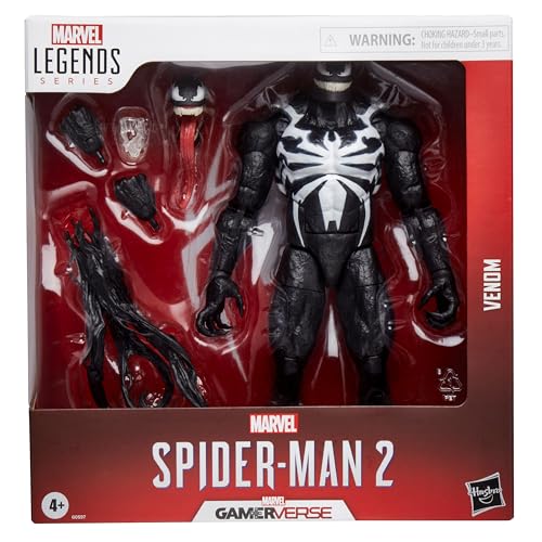 Marvel Legends Series Gamerverse Venom, Spider-Man 2 Video Game-Inspired Collectible10.5 Inch Scale Action Figure