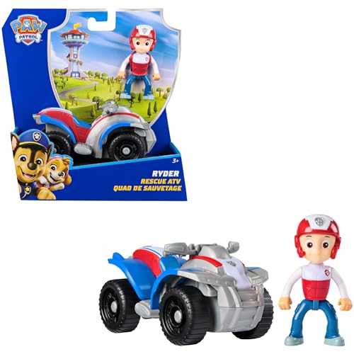 (-36%) PAW PATROL Ryder-Figur mit Quad-Rettungsfahrzeug, ab 3 Jahren