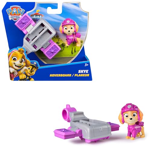 (-33%) PAW PATROL, Skye Action Pup, Spielfigur mit Mini-Rettungsflugzeug mit ausklappbaren Flügeln, Spielzeug für Kinder ab 3 Jahren