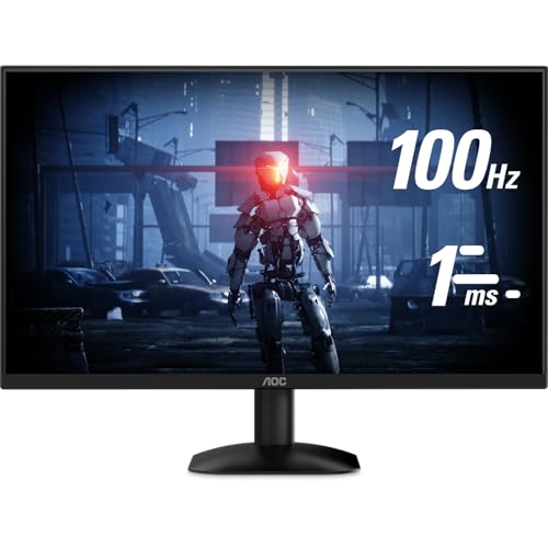 Monitor Gamer Aoc 24", Full Hd, 100hz, 1ms, Adaptive-Sync, Hdr, Preto - 24b35hm2