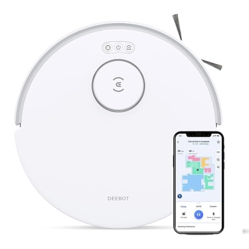 ECOVACS DEEBOT N20 PRO 2 in 1 Robotic Vacuum Cleaner & Mop, 8000 Pa Suction, Covers 3500+ Sq.Ft, Anti-Hair Tangle, Intelligent TrueMapping, Ozmo Vibra