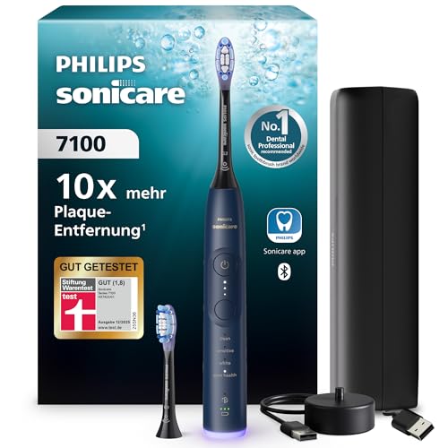 (-35%) Philips Sonicare 7100 Schallzahnbürste, Marineblau, HX7423/01